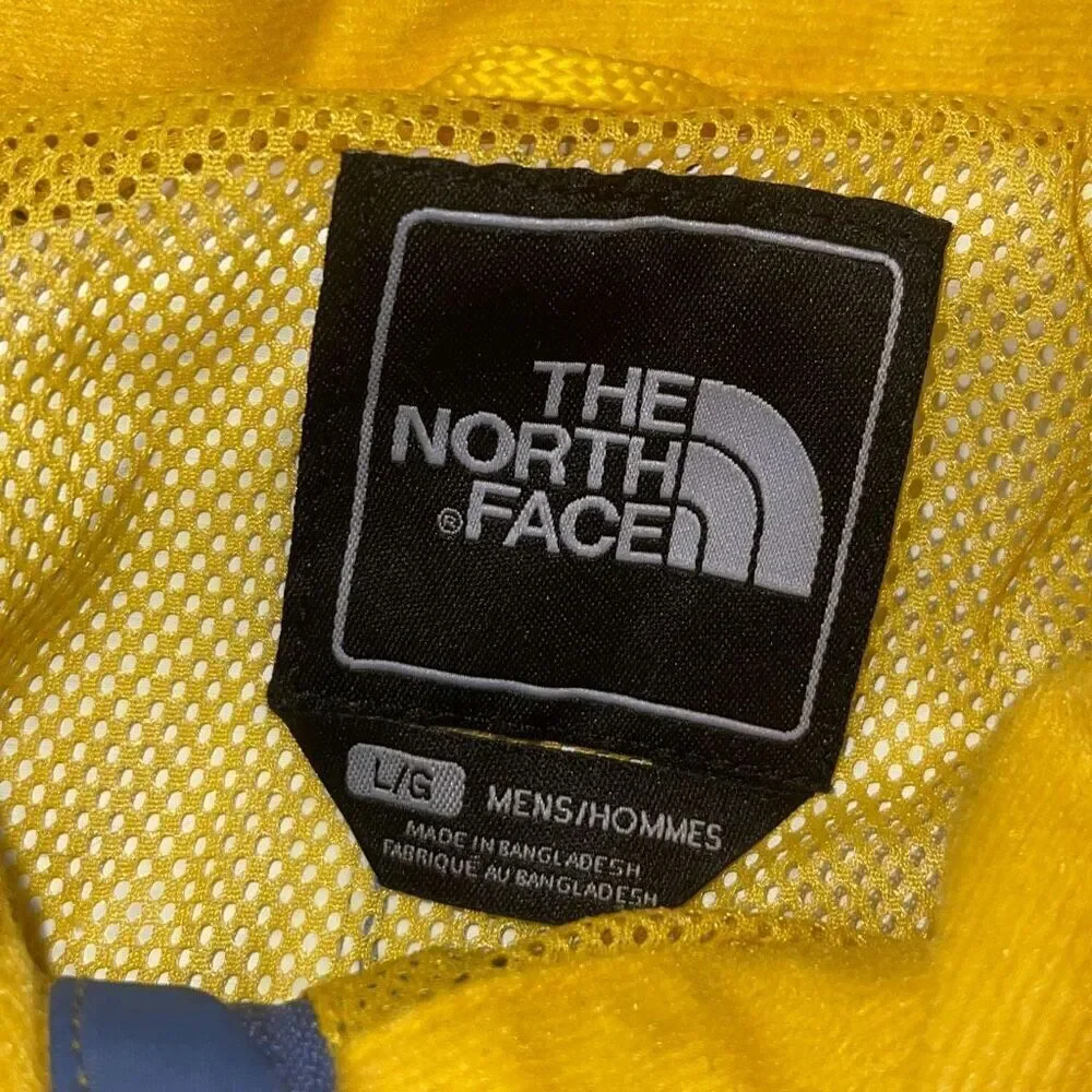 The North Face Mens Dry Vent Long Sleeve Windbreaker Jacket Blue Size Large‎